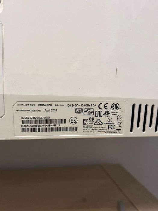 Monitor 4k Philips BDM4037U