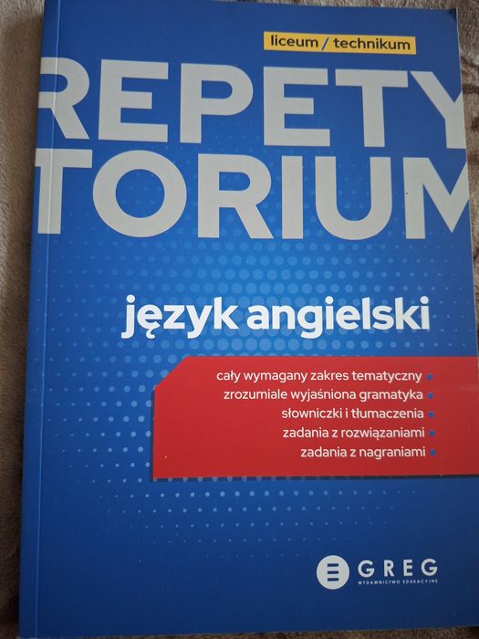 Repetytorium język angielski