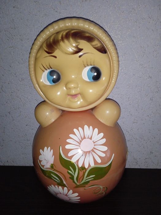 Кукла неваляшка, музыкальная,40см