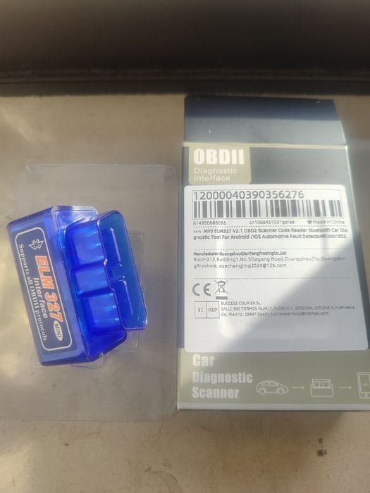 OBD2 elm327 NOVO
