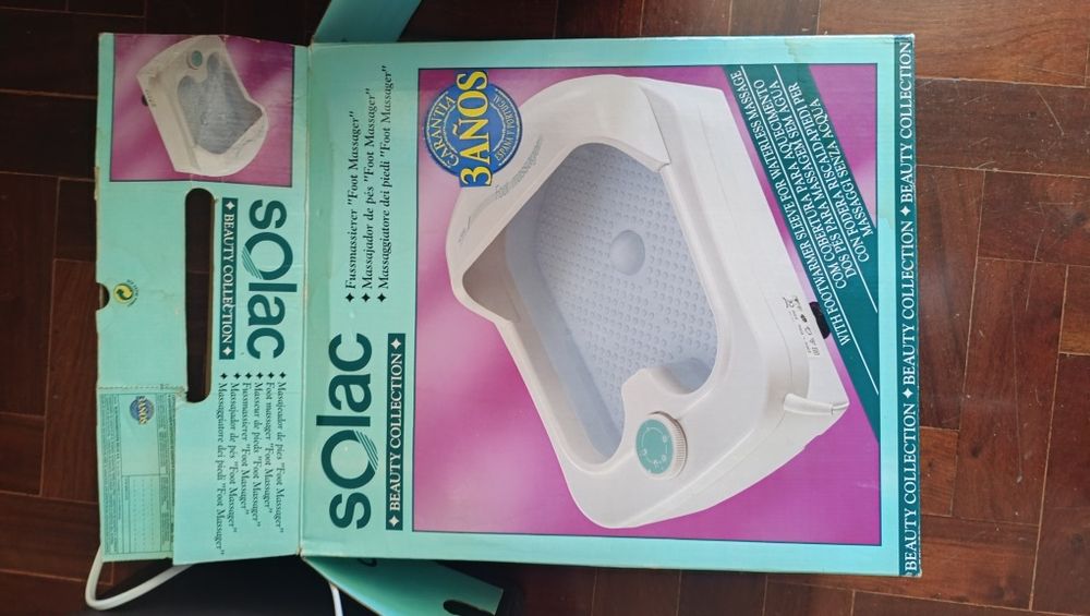 Hidro massajador de pés novo