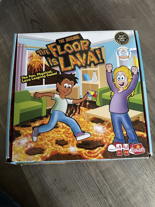 Podłoga to lawa gra planszowa