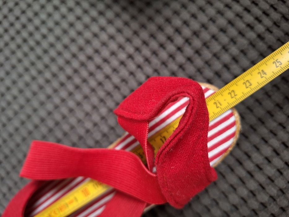 Espadryle Sandały Koturny Buty