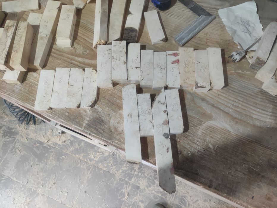 Капові бруски, сувель під руків'я