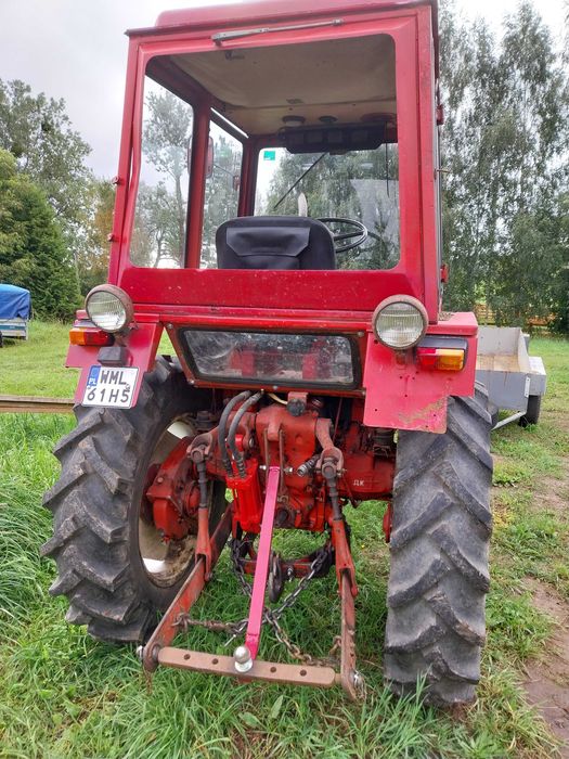 Ciągnik rolniczy T 25 zarejestrowany.