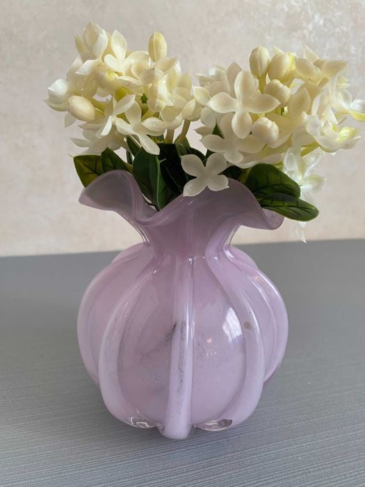 Скляні вази Adele.Колір Жовтий,Зелений,Лаванда,Рожевий.Вазы стекляные.