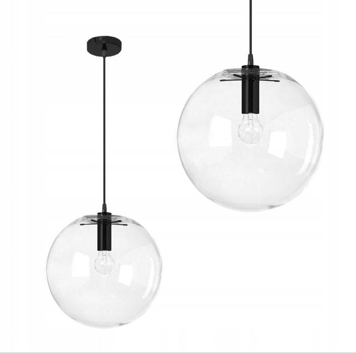 Lampa wiszaca kula 30 cm