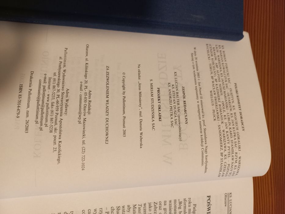 Książka Bóg bogaty w miłosierdzie kolekcja Communio