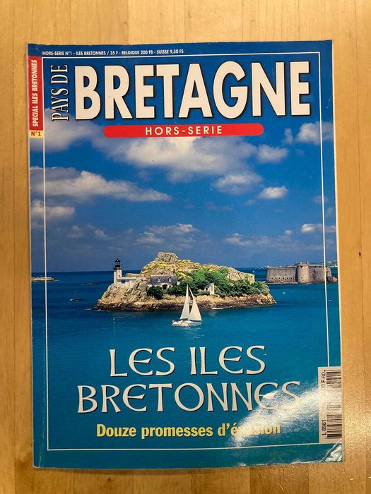 Revistas de viagem e fotografia francesas