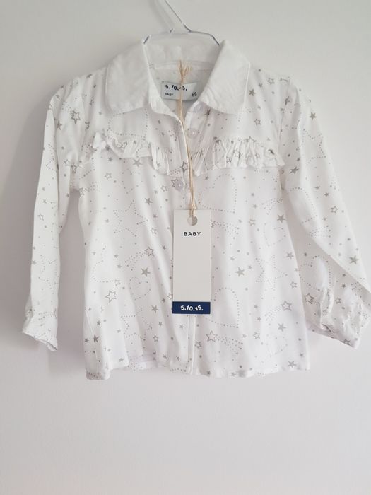 Koszula biała r.86 NOWA