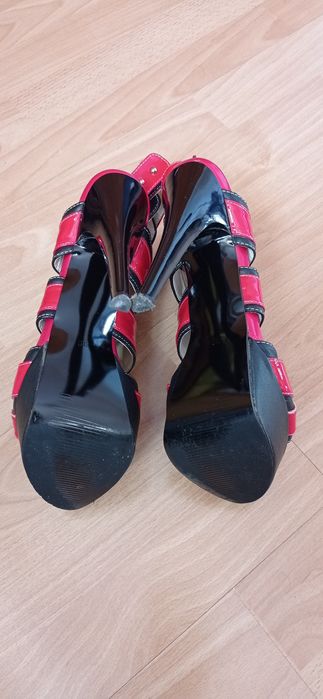 Босоніжки для танців High Heels, лакові, розмір 39