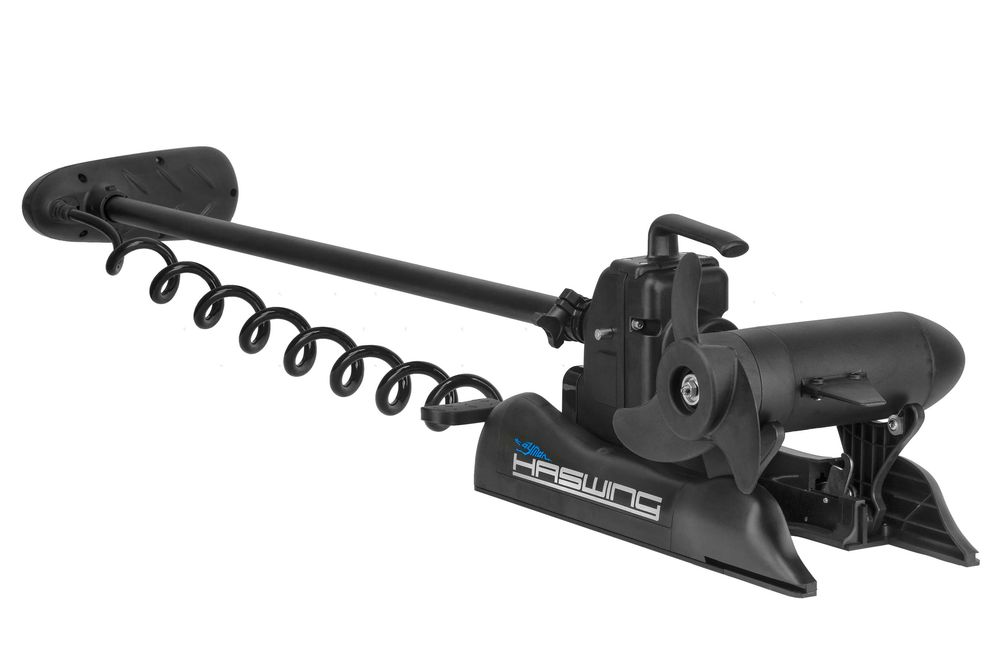 Silnik elektryczny dziobowy Haswing Cayman B 55 lbs 12V GPS KOTWICA