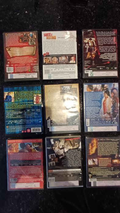 DVDs diversos clássicos