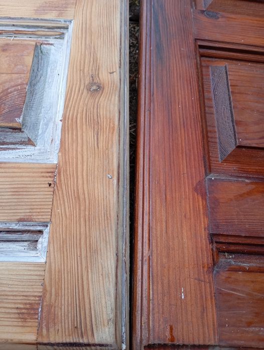 Drzwi drewniane do szafy, fronty wys.188cm
Grubość drewna 3 cm