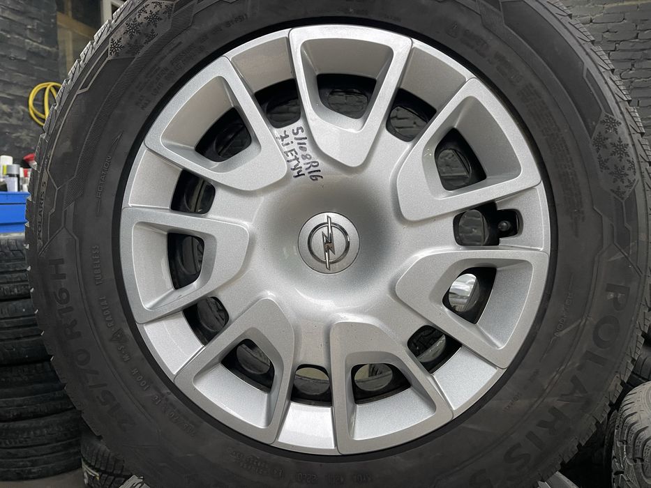 Диски метал OPEL Grandlang 5/108 R16 + 215/70R16 BARUM зима 8мм