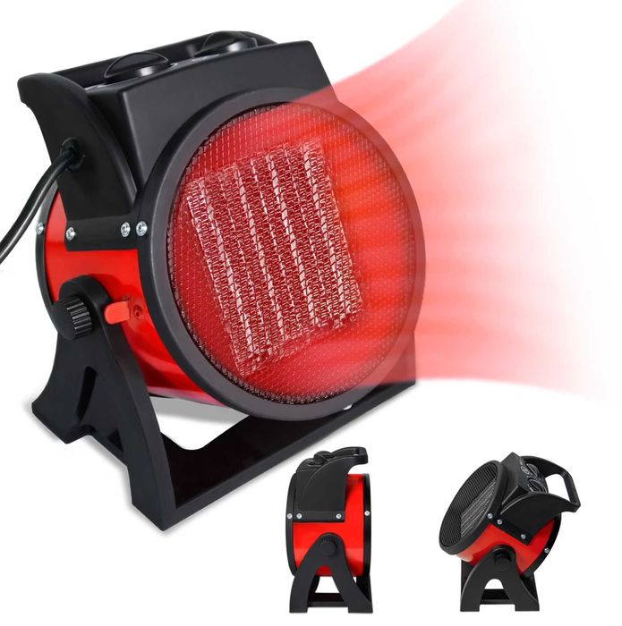 Przenośny Grzejnik 2000W Słoneczko Źródło Dodatkowego Ciepła W Pokoju