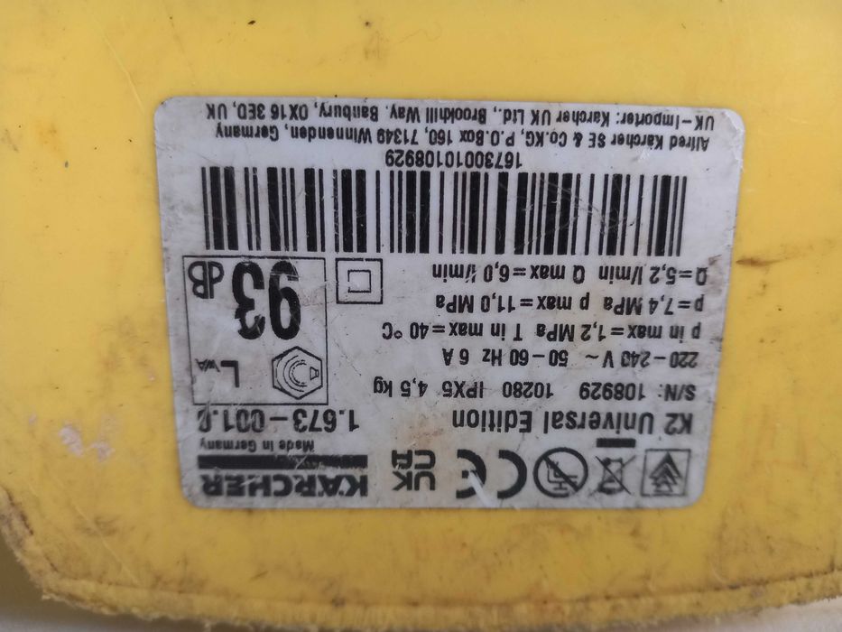Myjka Karcher k2 universal