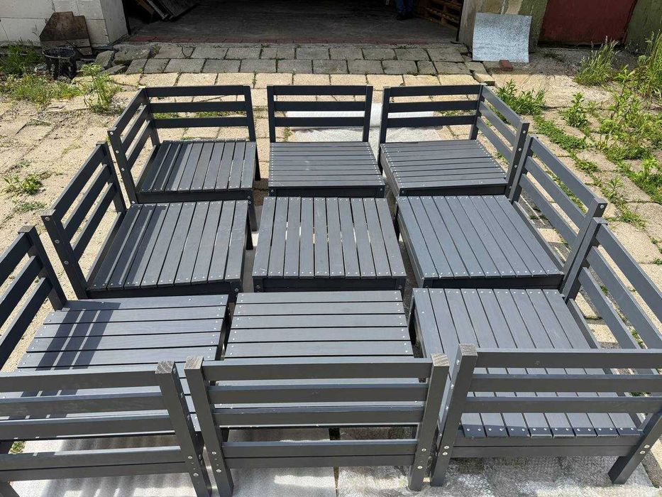 Krzesło ogrodowe, poduszka VidaXL