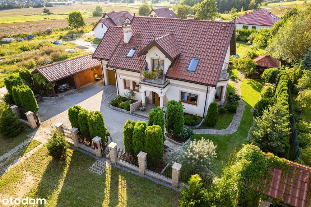 Atrakcyjny dom z pięknym ogrodem Kaplityny Olsztyn