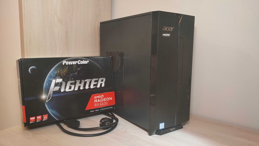 Komputer gamingowy | i5 9400F | RX 6600 | 16GB RAM DDR4 | 500GB SSD