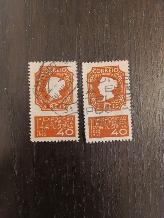 Selo 1935 - 1ª Exposição Filatélica Portuguesa