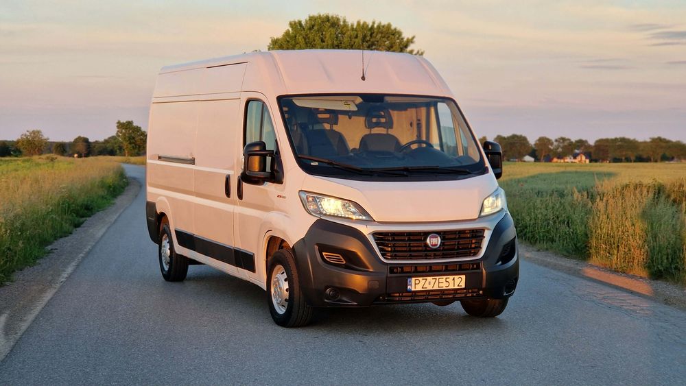 Fiat Ducato 2.3 L3H2  FV klima led kamera cofania  świetny stan