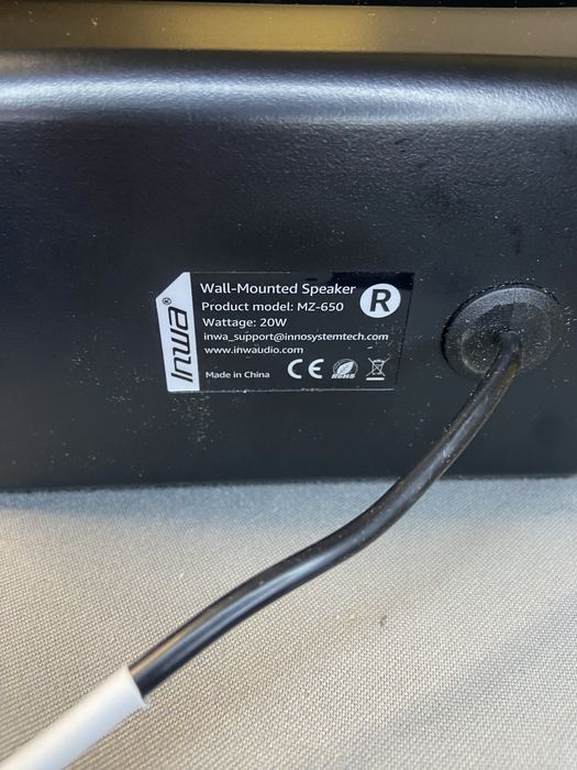 Głośniki Bluetooth Zewnętrzne/Ścienne INWA MZ-650