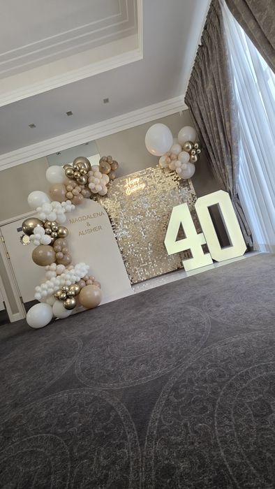 Ścianka girlanda balonowa