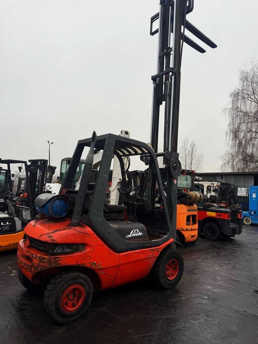 wózek widłowy LINDE H20T 2000kg 4.60m przesuw wolny skok DEUTZ LPG