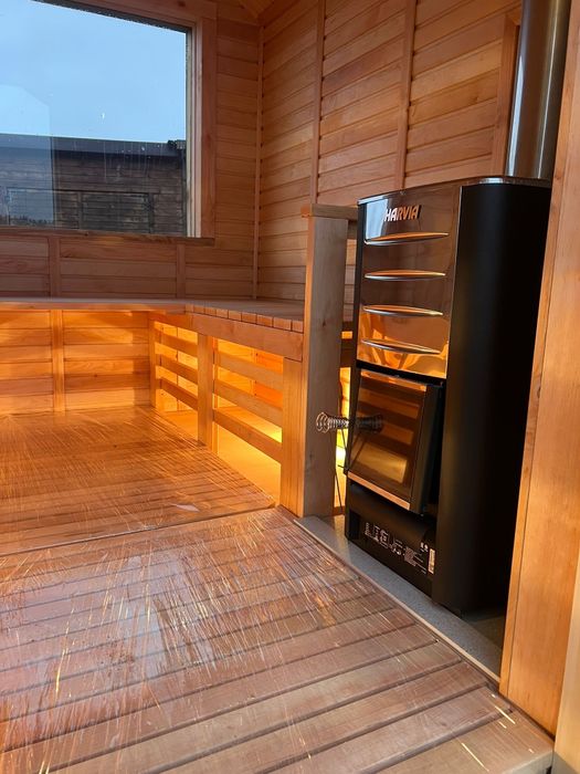 Sauna typu "Stodoła" ocieplona