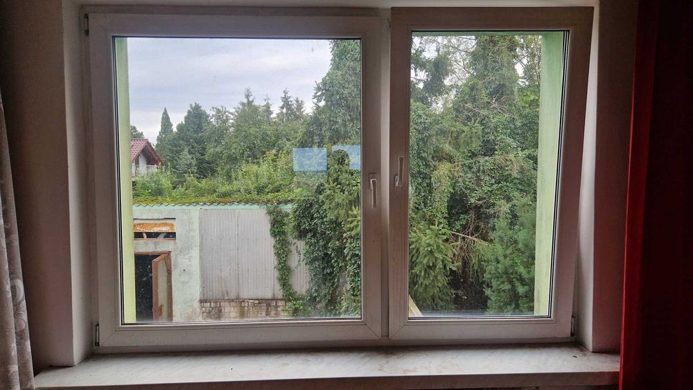 Okna plastikowe podwójna szyba 12 szt.  Oddam za darmo