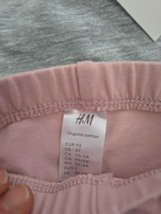 2 pak nowych  spodenek bawełniany hm 92/98