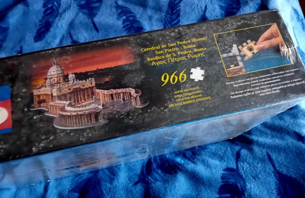 Vaticano praca de sao Pedro 3D puzzle novo