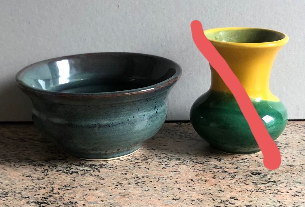 Керамическая Васильковская, Опiшнянська посудка, чашки керамические