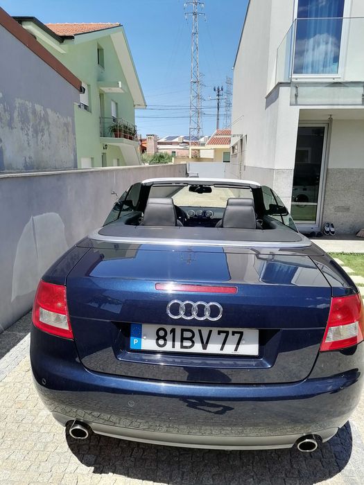 Audi A4 cabrio 1.8 turbo de 2003 com 183000 km