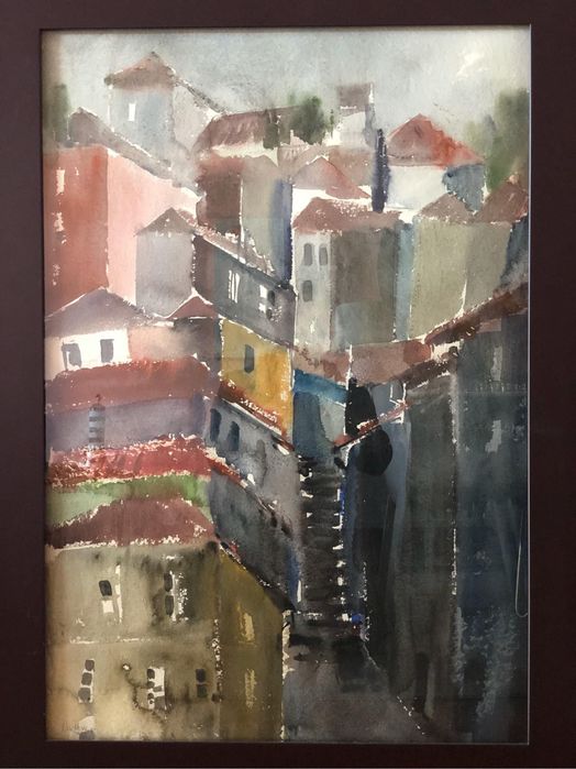 Jaime Isidoro - Aguarela - 1990