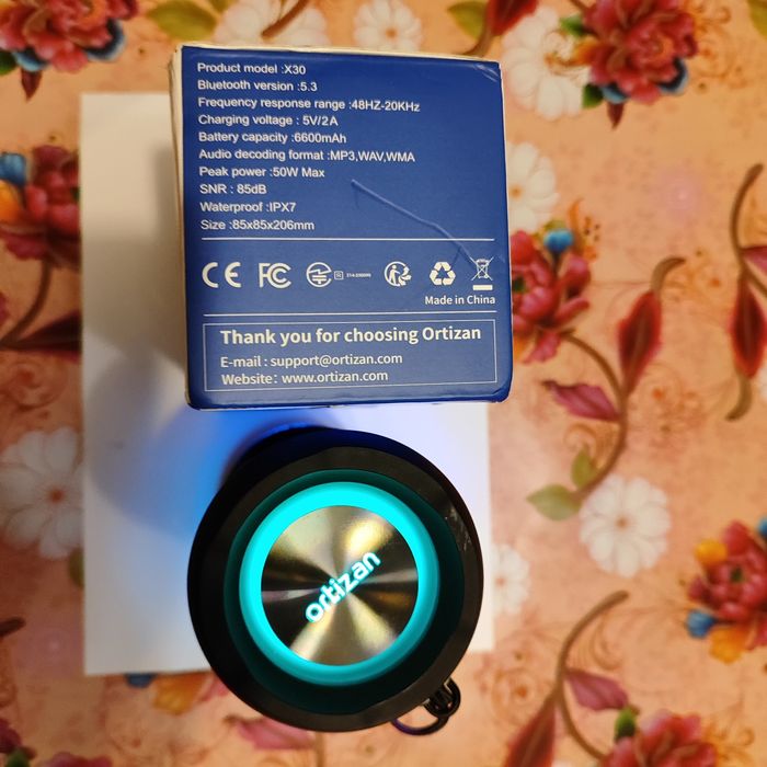 Блютуз колонка Ortizan x30 новая оригинал