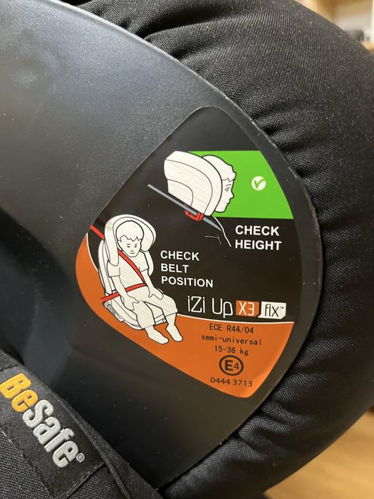 CADEIRA AUTO BESAFE IZI UP X3 FIX