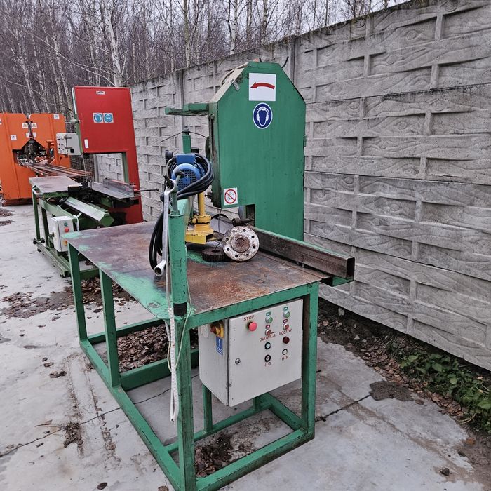 Trak taśmowy pionowy obrzynarka oflisiarka