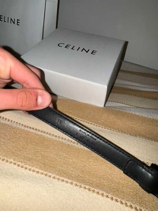 Cinto celine 75cm marrom
