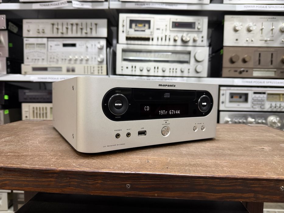 ‼️ Wieża Marantz M-CR502 mini amplituner z odtwarzaczem CD, Audio Room