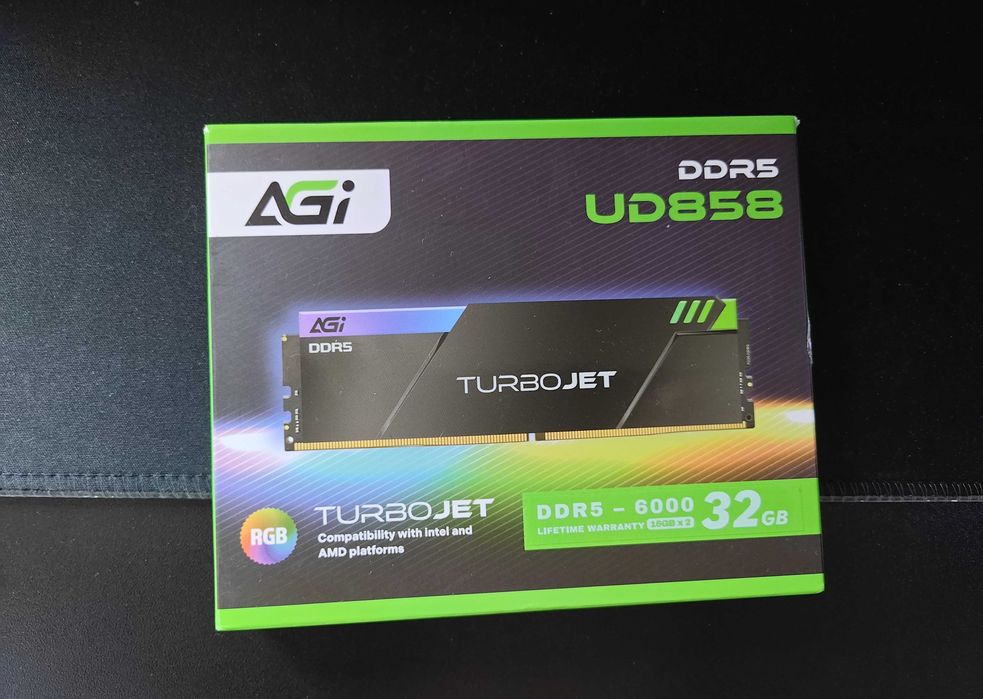 Agi UD858 RGB 32gb DDR5 6000