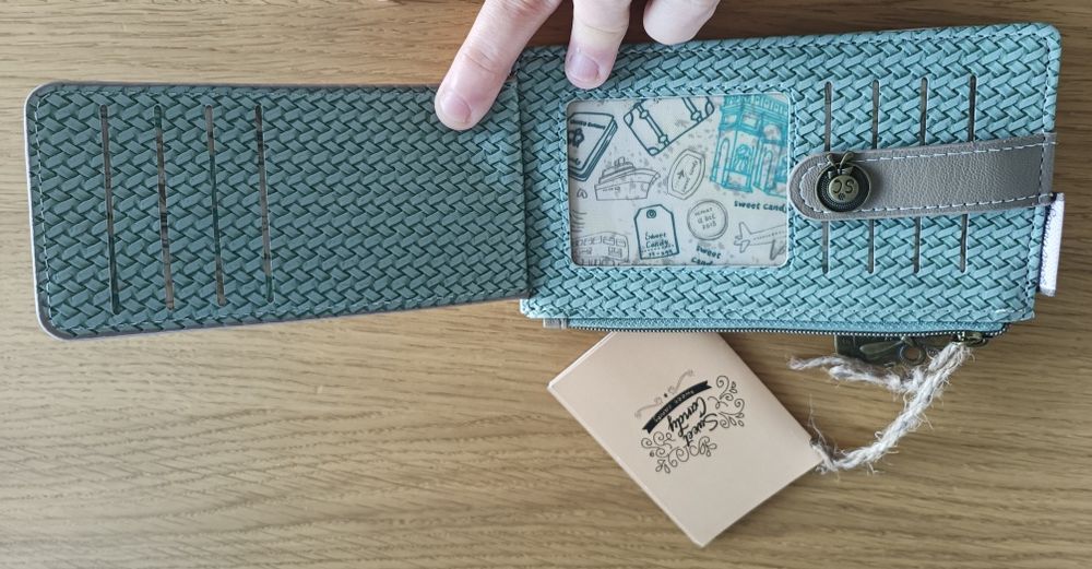 Carteira porta-cartões Sweet Candy nova