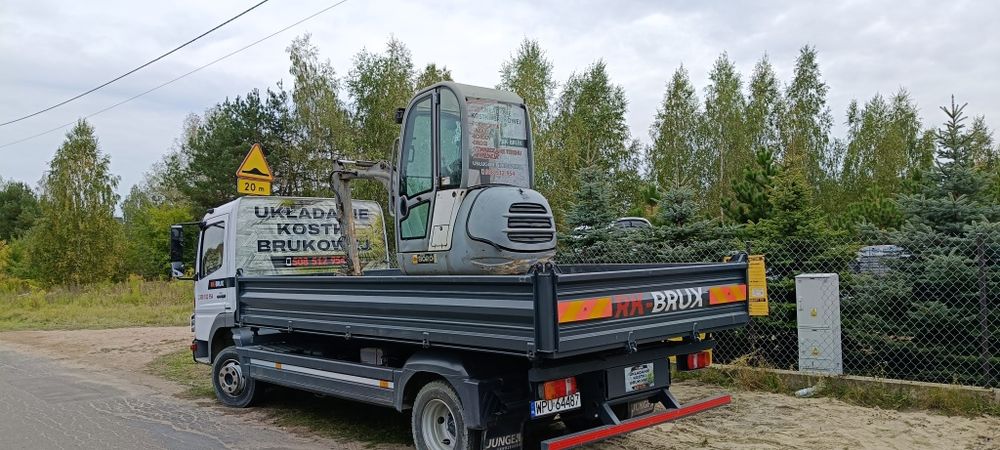 Usługi ładowarka,  mini koparka, wywrotka, odwodnienia