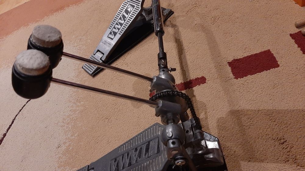 Pedal Duplo Tama Iron Cobra (Rolling Glide) Vintage