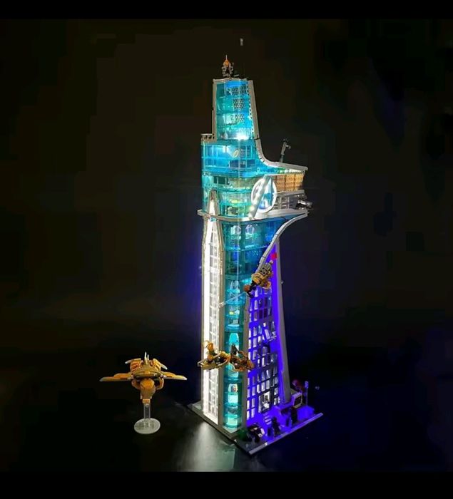 Caixa B Lego Torre Avengers