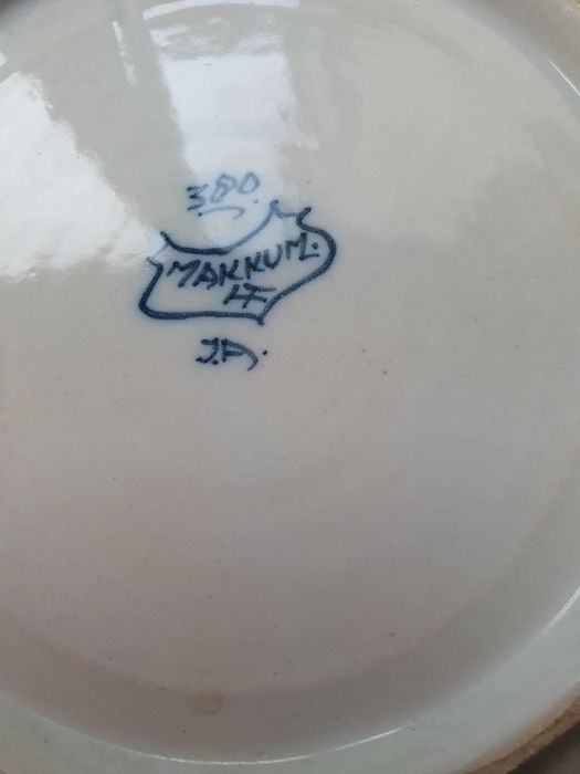 Prato Delfts, Tichelar Makkum, série pavão, 380, por Pieter Jans, 1900