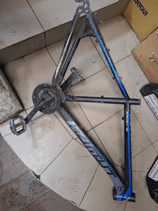 Рама велосипеда под 29 колеса L 19 стальная