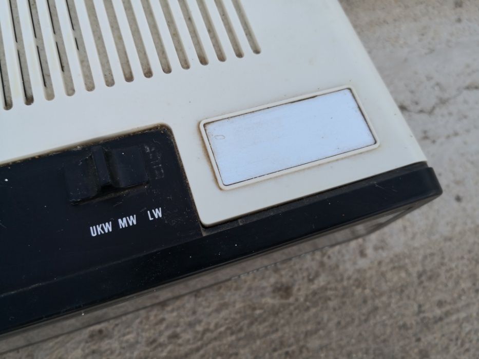 Rádio AM FM despertador, 80's Alemão