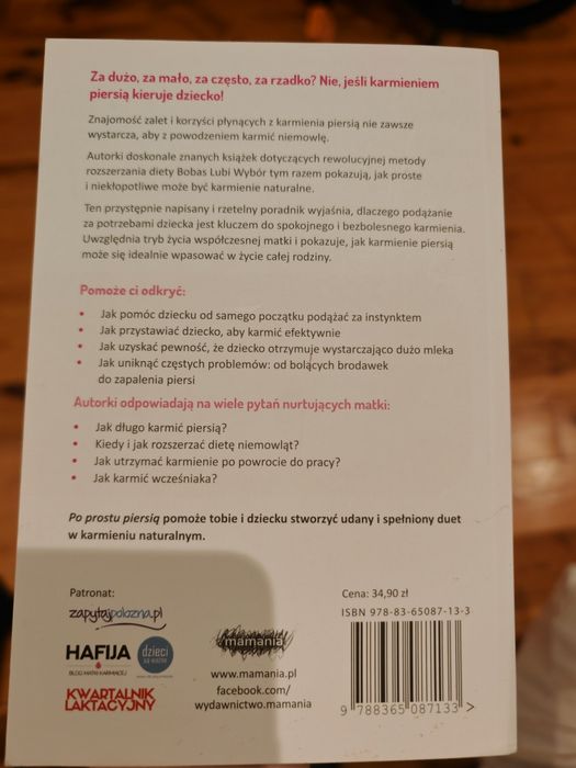 Książka BLW P prostu piersią